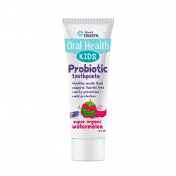 Henry Blooms Kids Probiotic Toothpaste Super Organic Watermelon 无氟西瓜味益生菌儿童牙膏50克 保质期2028.9 Henry Blooms Kids Probiotic Toothpaste Super Organic Watermelon 无氟西瓜味益生菌儿童牙膏50克 保质期2028.9